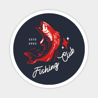 Funny Fishing Club Magnet